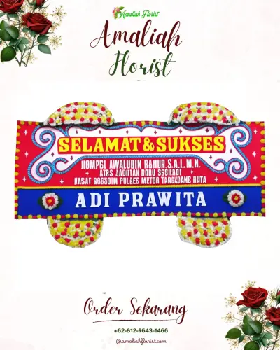 Karangan Bunga Ucapan Selamat mekarsaluyu